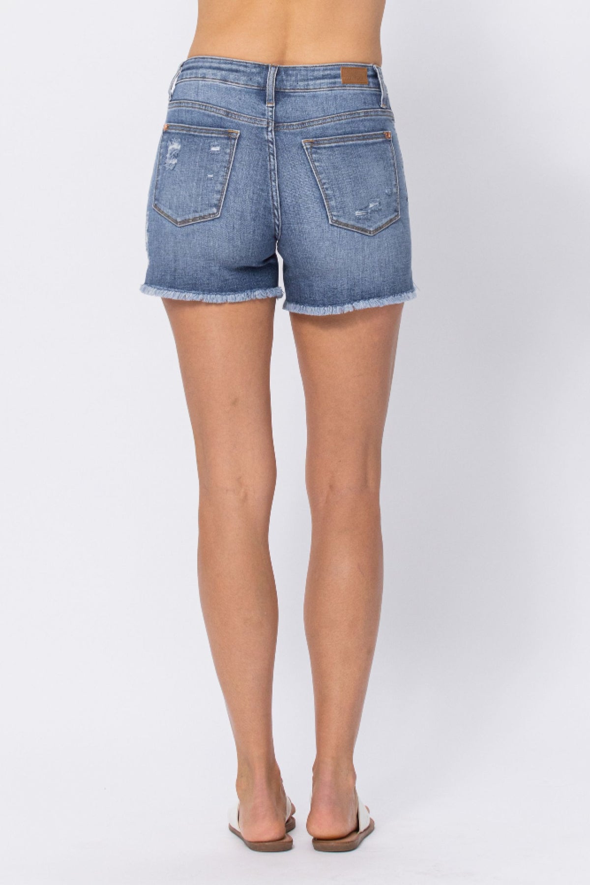 JB Denim cut off with side slits