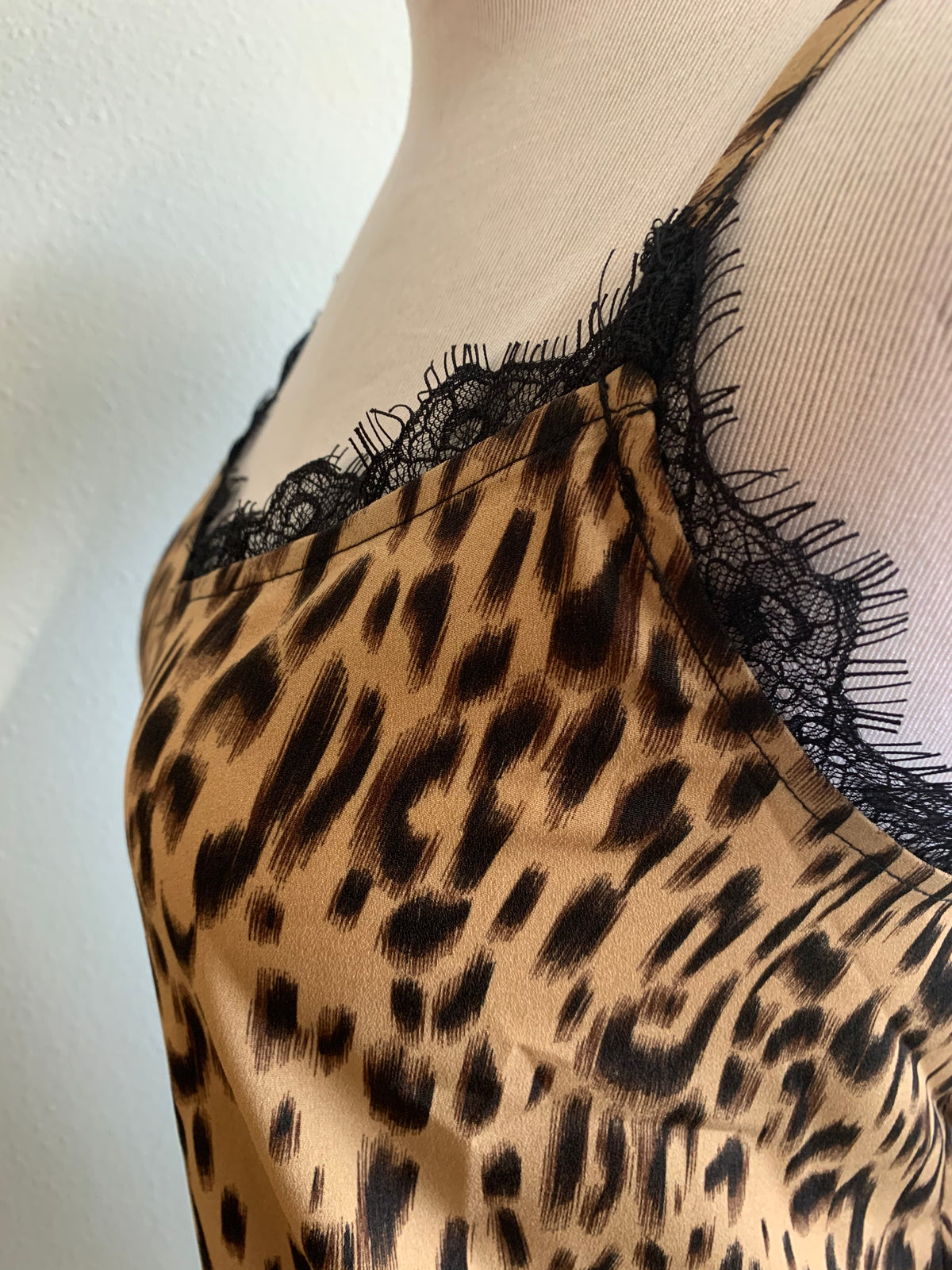 Lace Cheetah Tank Top