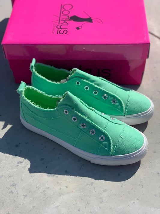 Corky~ Babalu~ Mint Green