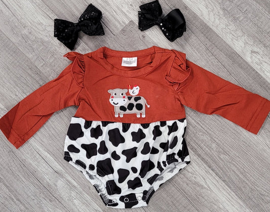 Cow onesie