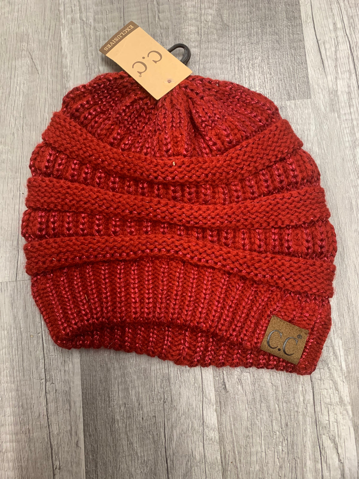 Metallic CC Beanies