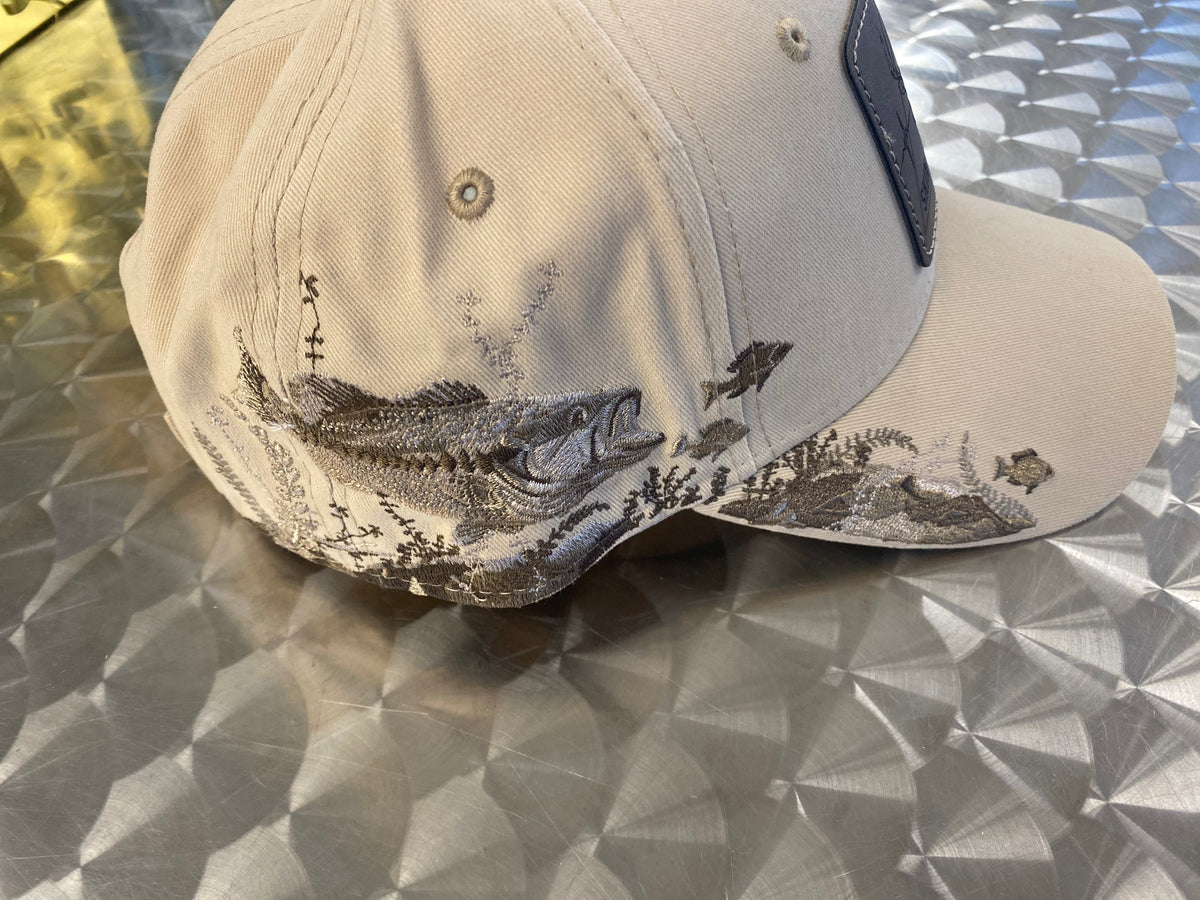 Skin It Back Velcro back hats