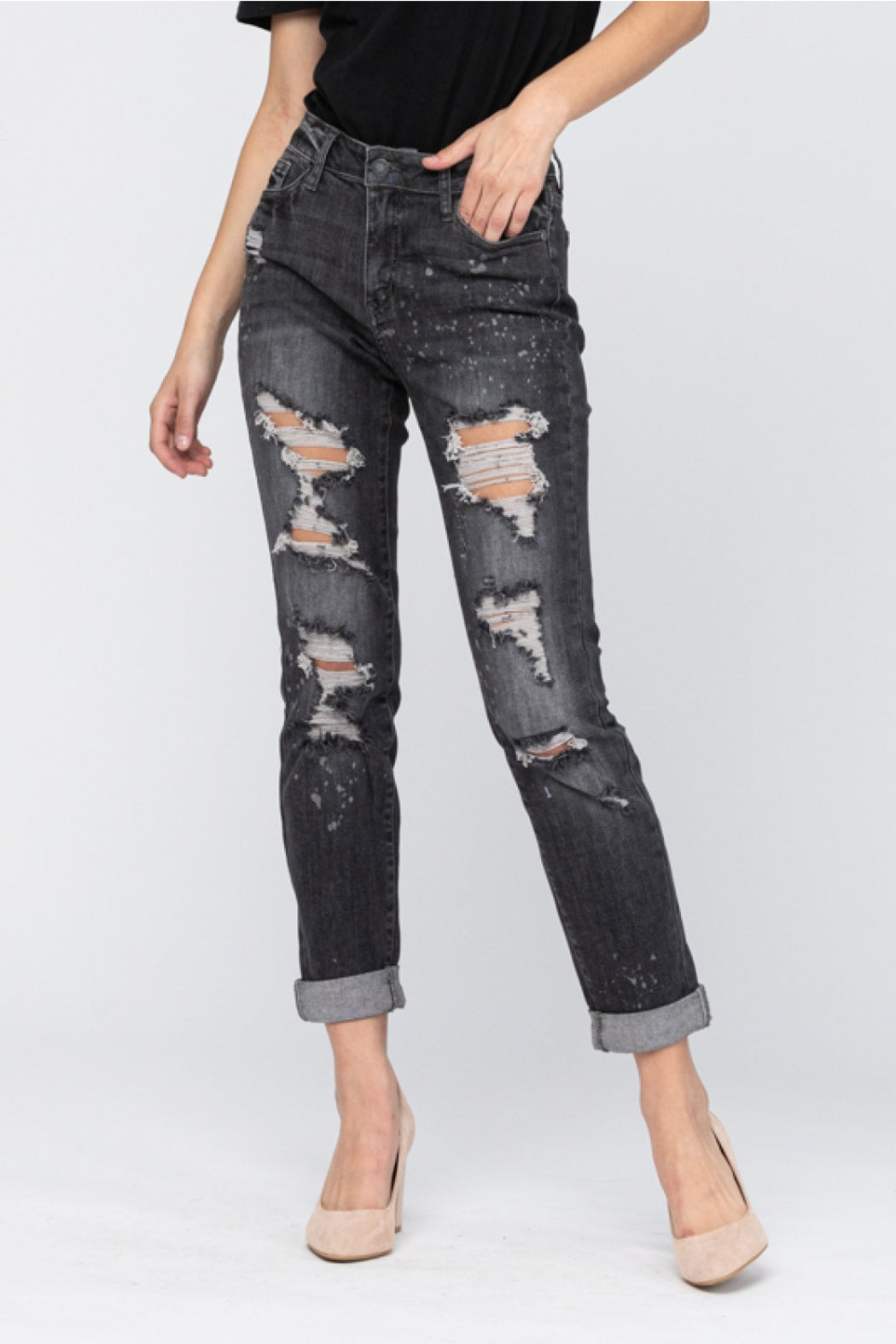 Judy Blue Boyfriend Jeans