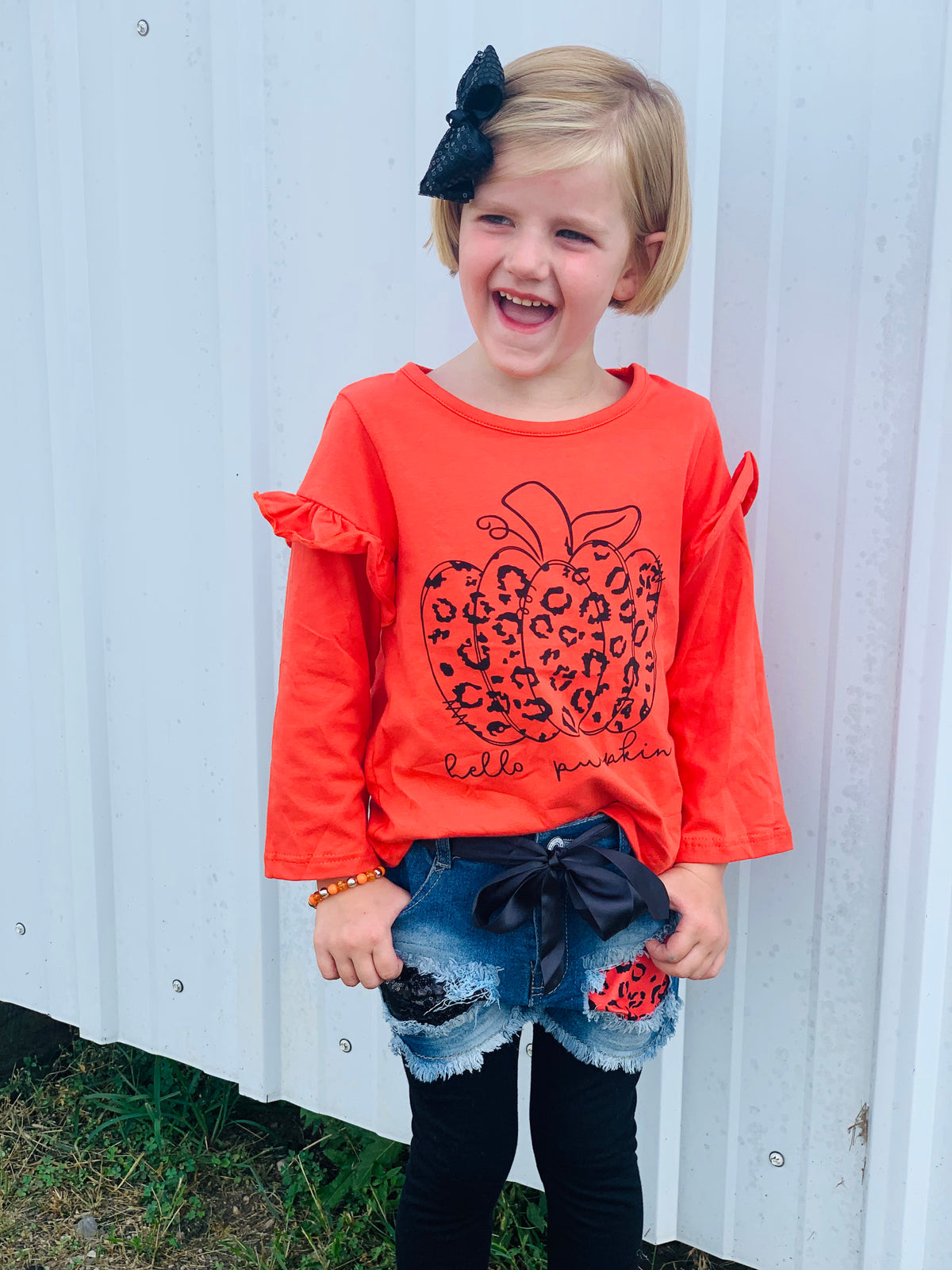 Hello pumpkin 3PC Outfit