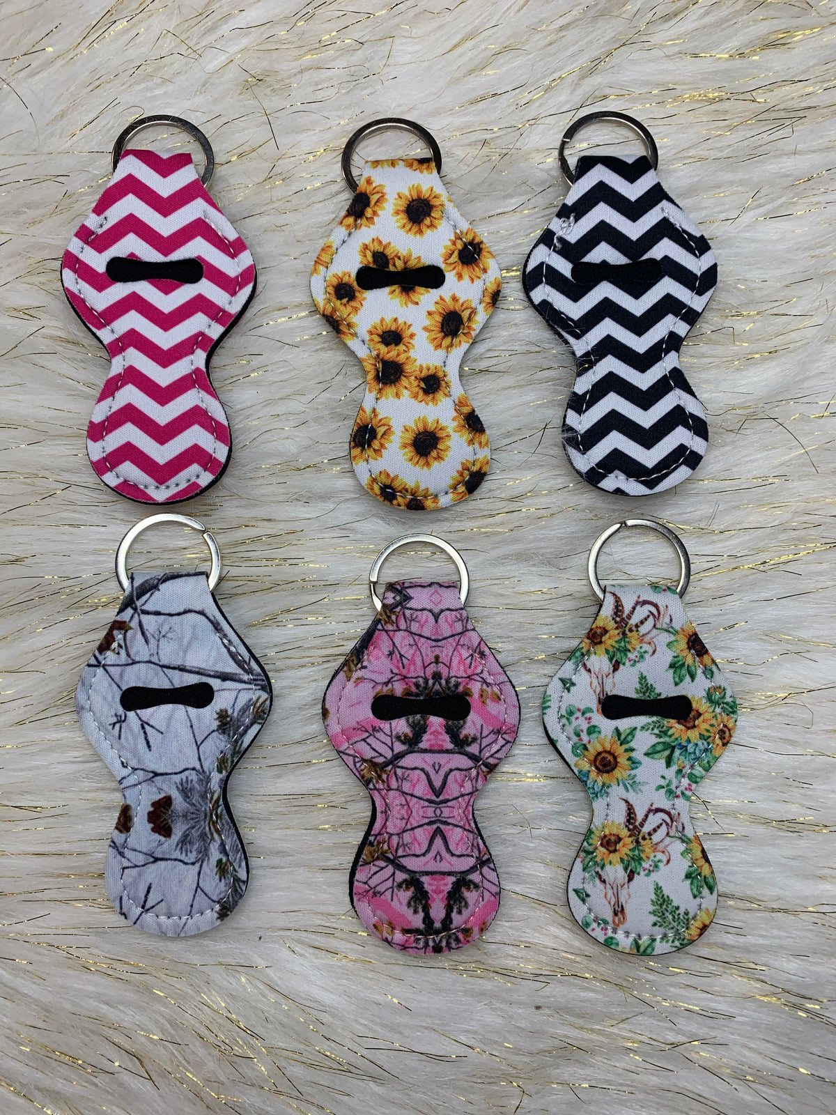 Chapstick Keychains