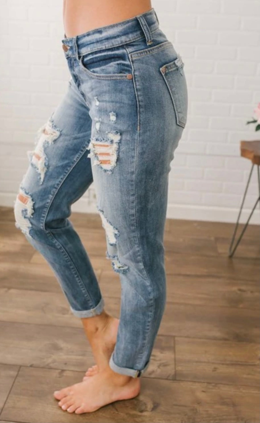 Judy Blues Light Wash Denim