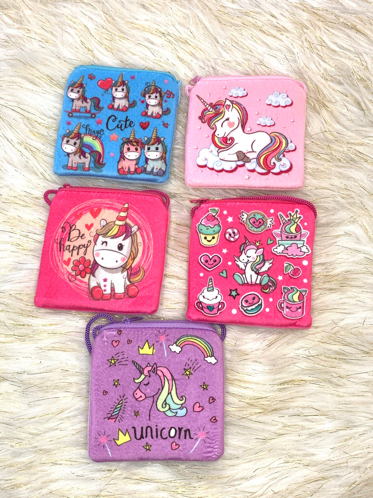 LoL Doll & Unicorn coin purses