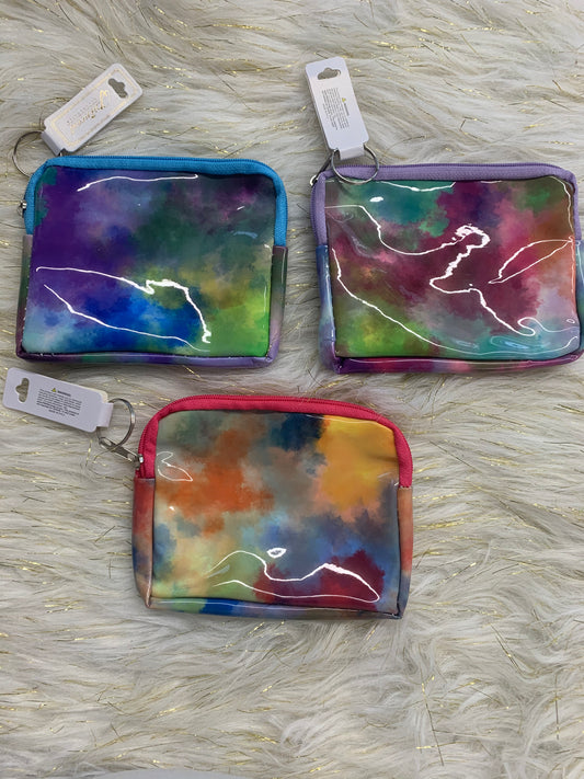 Tie Dye Coin Purses