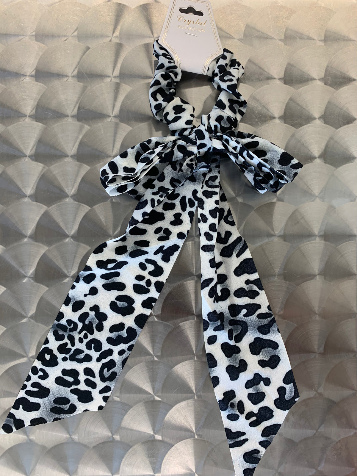 Cheetah Scrunchie Bow