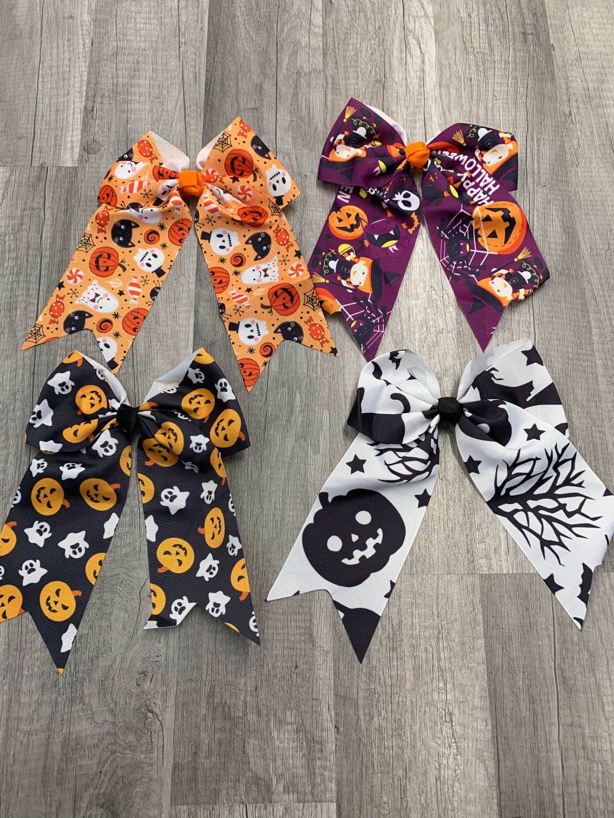 Halloween Cheer Bows
