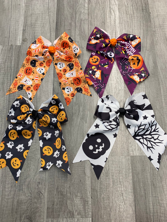Halloween Cheer Bows